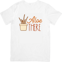Thumbnail for Aloe There Funny Plant Pot T-Shirt | Cute Boho Plant Lover Graphic Tee | Garden Gift
