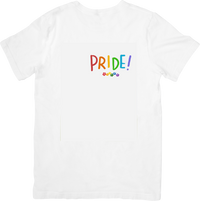 Thumbnail for Pride Rainbow Colorful Paw Print T-Shirt | Bold LGBTQ Pride Month Graphic Tee | Pride Gift