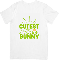 Thumbnail for Cutest Little Bunny Easter Eggs T-Shirt | Cute Spring Holiday Kids Graphic Tee | Easter Gift